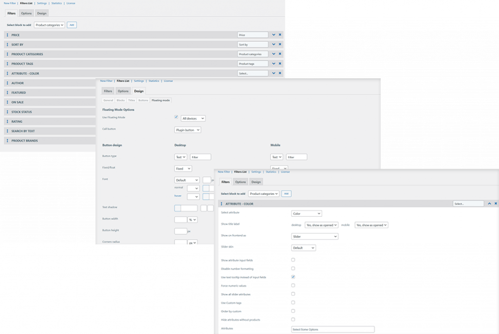 Interface Tabs